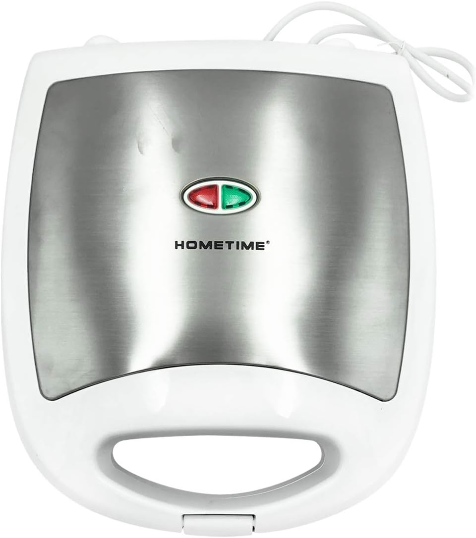 HOMETIME CLASSIC COOKIE MAKER. 1200W 13pcs Mini Pies Or Cake Maker. Non-stick baking plates for easy cleaning