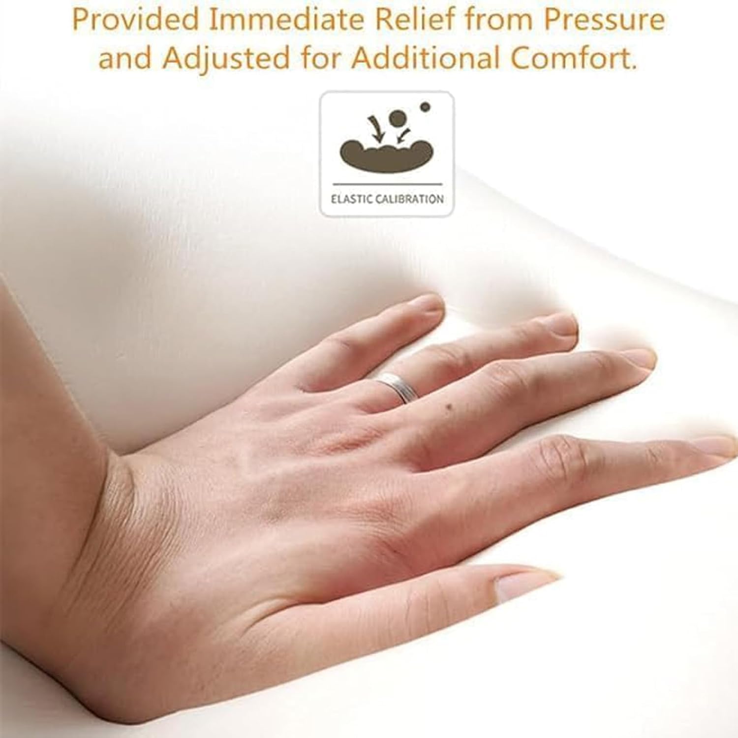 Car Lumbar Support Pillow Neck Pillow Set for, Softness Cushion Neck Back Pain Relief Seat Accessories