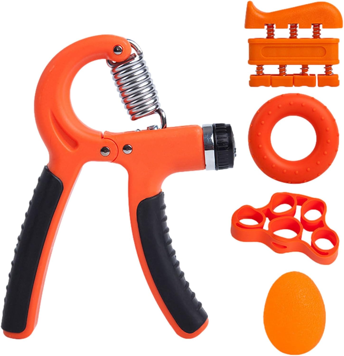 Adjustable Resistance Hand Gripper, Heavy Duty Adjustable Hand Exerciser for Finger Dexterity, Grip Strengtheners for Rock Climbers, Drummers, Guitarists, Wrestlers, Softball Pitchers
