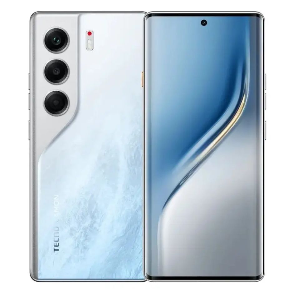 [Special Offer] TECNO Camon 40 Pro 256GB+16(8+8)GB 6.78" 120Hz AMOLED Display (50+8)MP Camera 50MP Selfie 5200mAh Battery 45W Charging Dual SIM On-Screen Fingerprint IP6869 Rated Android AI Smartphone
