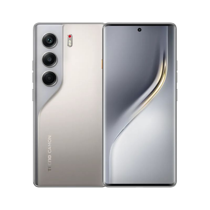 [Special Offer] TECNO Camon 40 Pro 256GB+16(8+8)GB 6.78" 120Hz AMOLED Display (50+8)MP Camera 50MP Selfie 5200mAh Battery 45W Charging Dual SIM On-Screen Fingerprint IP6869 Rated Android AI Smartphone