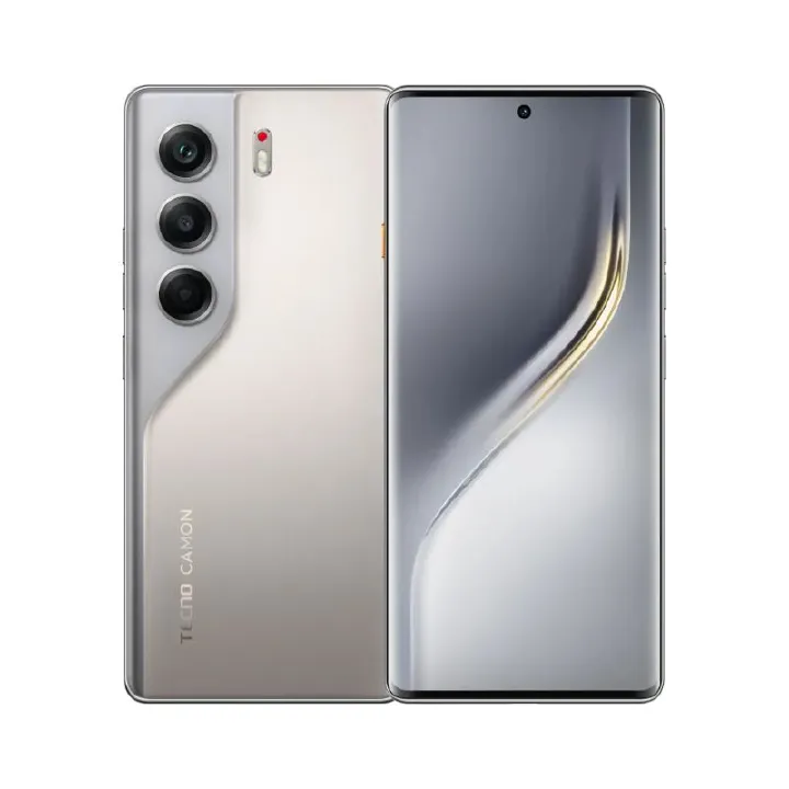 [Special Offer] TECNO Camon 40 Pro 256GB+16(8+8)GB 6.78" 120Hz AMOLED Display (50+8)MP Camera 50MP Selfie 5200mAh Battery 45W Charging Dual SIM On-Screen Fingerprint IP6869 Rated Android AI Smartphone