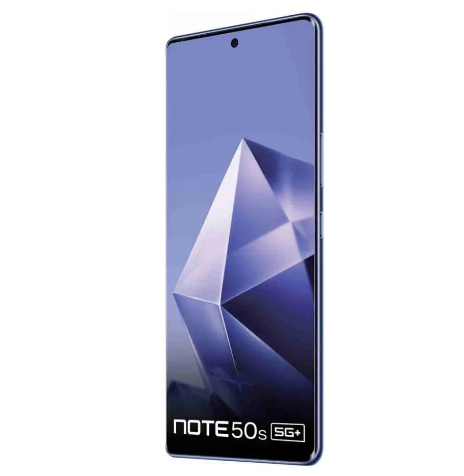 [Brand New] Infinix Note 50S 5G 256GB+8GB 6.78" 144Hz AMOLED Display (64+2)MP Rear Camera 13MP Selfie 5500mAh Battery 45W Charging Dual SIM IP64 On-Screen Fingerprint Android AI Smartphone