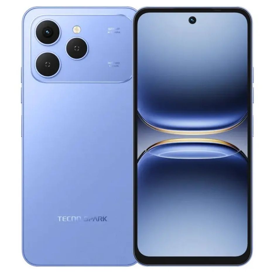 [Limited Time Deal 🔥🔥] TECNO Spark 40 128GB+8(4+4)GB 6.67" IPS LCD 120Hz Display 50MP Camera IP64 Rated Dual SIM 5200mAh Battery 45W Fast Charging (55 Min to 100%) Free Link Call AI Smartphone