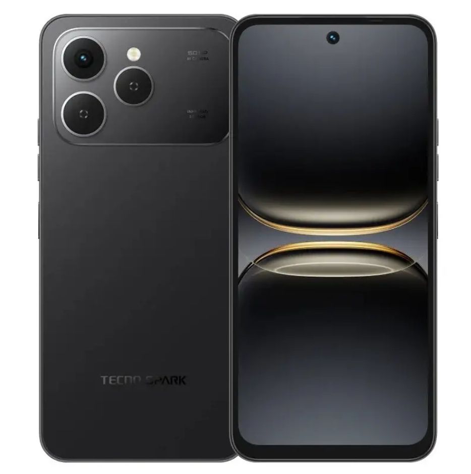 [Limited Time Deal 🔥🔥] TECNO Spark 40 128GB+8(4+4)GB 6.67" IPS LCD 120Hz Display 50MP Camera IP64 Rated Dual SIM 5200mAh Battery 45W Fast Charging (55 Min to 100%) Free Link Call AI Smartphone