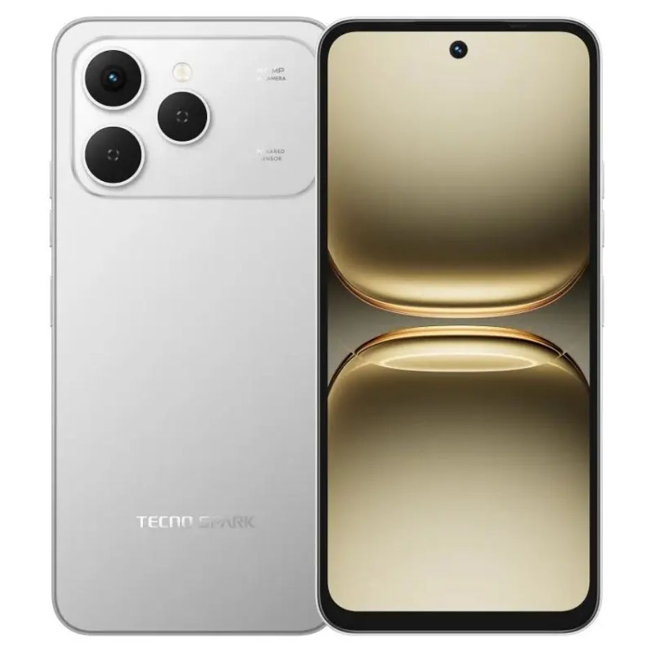 [Limited Time Deal 🔥🔥] TECNO Spark 40 128GB+8(4+4)GB 6.67" IPS LCD 120Hz Display 50MP Camera IP64 Rated Dual SIM 5200mAh Battery 45W Fast Charging (55 Min to 100%) Free Link Call AI Smartphone