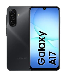 Samsung Galaxy A17 256+8GB 6.7" 90Hz Super AMOLED Display 50MP Camera 5000mAh Battery 25W Fast Charging Dual SIM IP54 Android 14+(6 Major Updates) Side-Mounted Fingerprint Face-unlock AI Smartphone