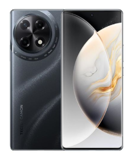 Tecno Camon 30s 128+6GB 6.6" 120Hz Curved AMOLED Display 50MP Camera 5000mAh Battery 33W Fast Charging Dual SIM IP 53 Water & Dust Resistance Android 14 Side-Mounted Fingerprint AI Smartphone