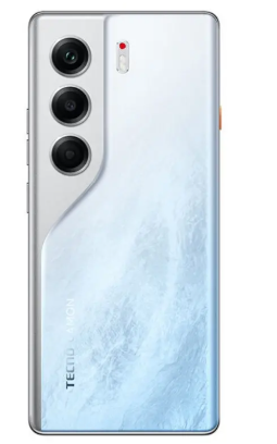 Tecno Camon 40 Pro 256+8GB 6.7" 120Hz AMOLED Display 50MP Camera 5200mAh Battery 45W Fast Charging Dual SIM IP 68/69 Water & Dust Resistance Android 15 On-Screen Fingerprint AI Smartphone