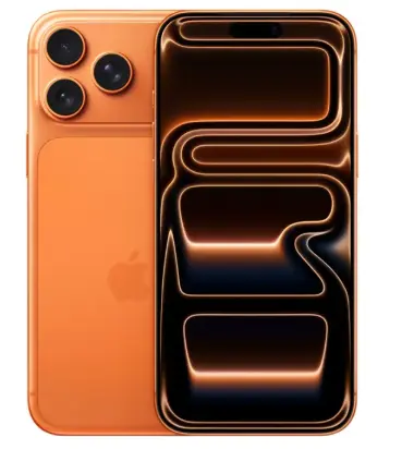 Apple Iphone 17 Pro Max 512+12GB 6.9" 120Hz LTPO Super Retina XDR OLED Display 48MPCamera 4832mAh Battery 40W Charging Dual SIM IP68 Dust & Water Resistance IOS26 Face-unlock AI Smartphone