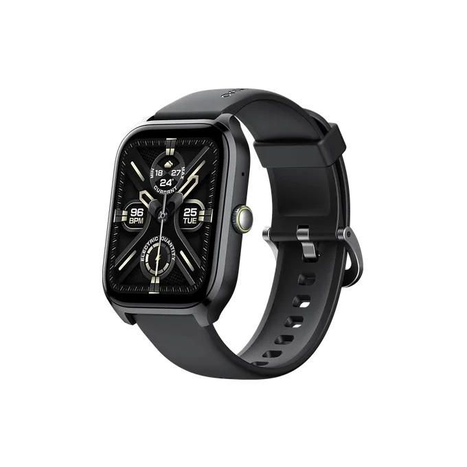 Oraimo Watch 5 Lite SmartWatch – Full Touch Display, Fitness Tracking, Heart Rate Monitor, Sleep Tracking, Waterproof Build, Long Battery Life and Smart Notifications for Daily Active Lifestyle