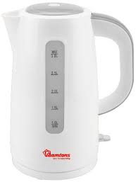 Ramtons 3L Electric Kettle RM/567 – Fast Boiling, Durable Stainless Steel Body, Auto Shut-Off, Cool-Touch Handle, 360° Rotating Base, Perfect for Home, Office, or Daily Use