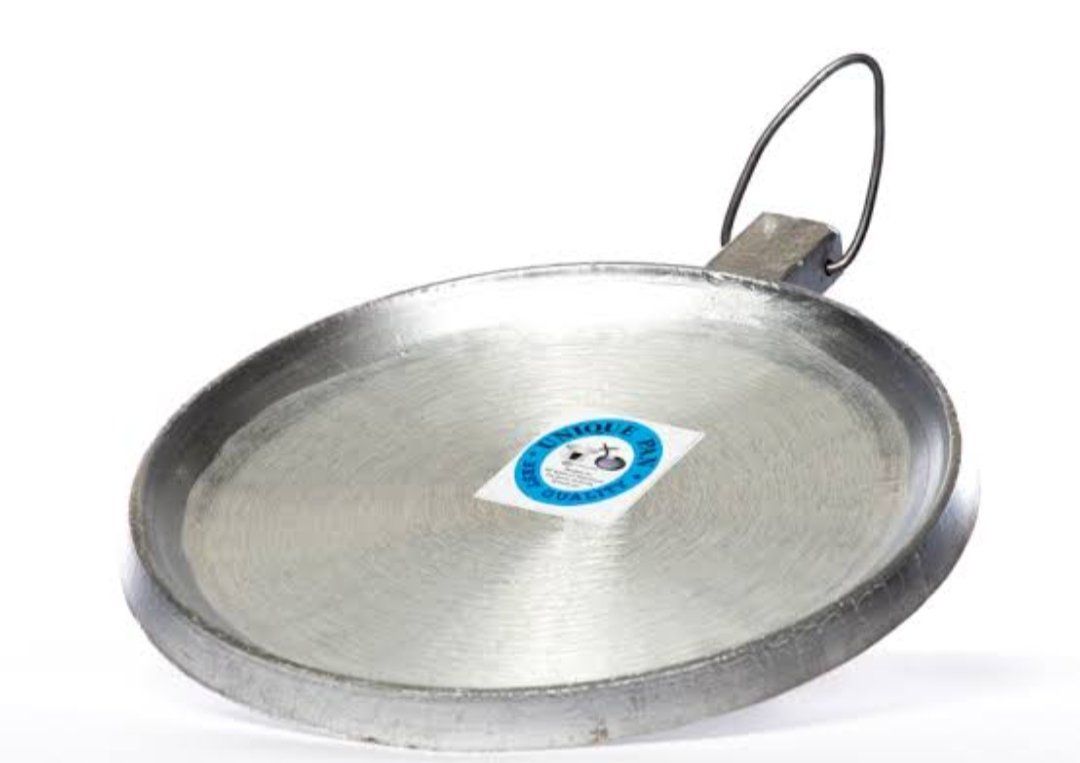 Jua Kali Chapati Pan – Heavy-Duty Non-Stick Cast Iron Pan for Home and Commercial Cooking, Fast Heating, Even Heat Distribution, Long-Lasting Durable Design for Multipurpose Frying