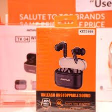 Amaya Freepods Lite – True Wireless Earbuds with Stable Bluetooth Connectivity, Clear Sound Output, Comfortable Lightweight Design, Touch Controls, Long Battery Life for Music and Calls