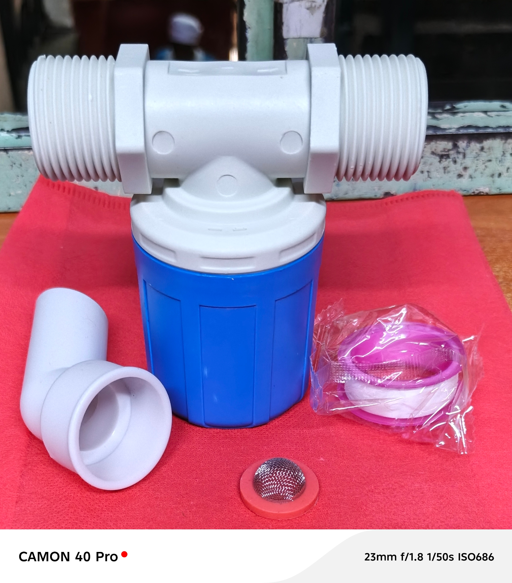 water floating ball valve