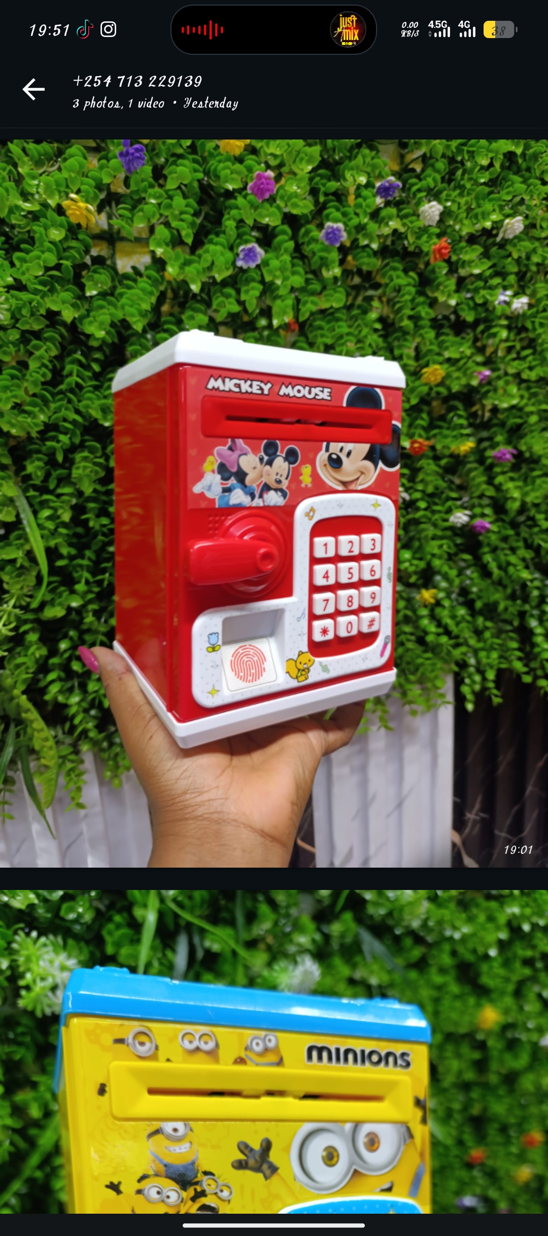 electric kids saving box