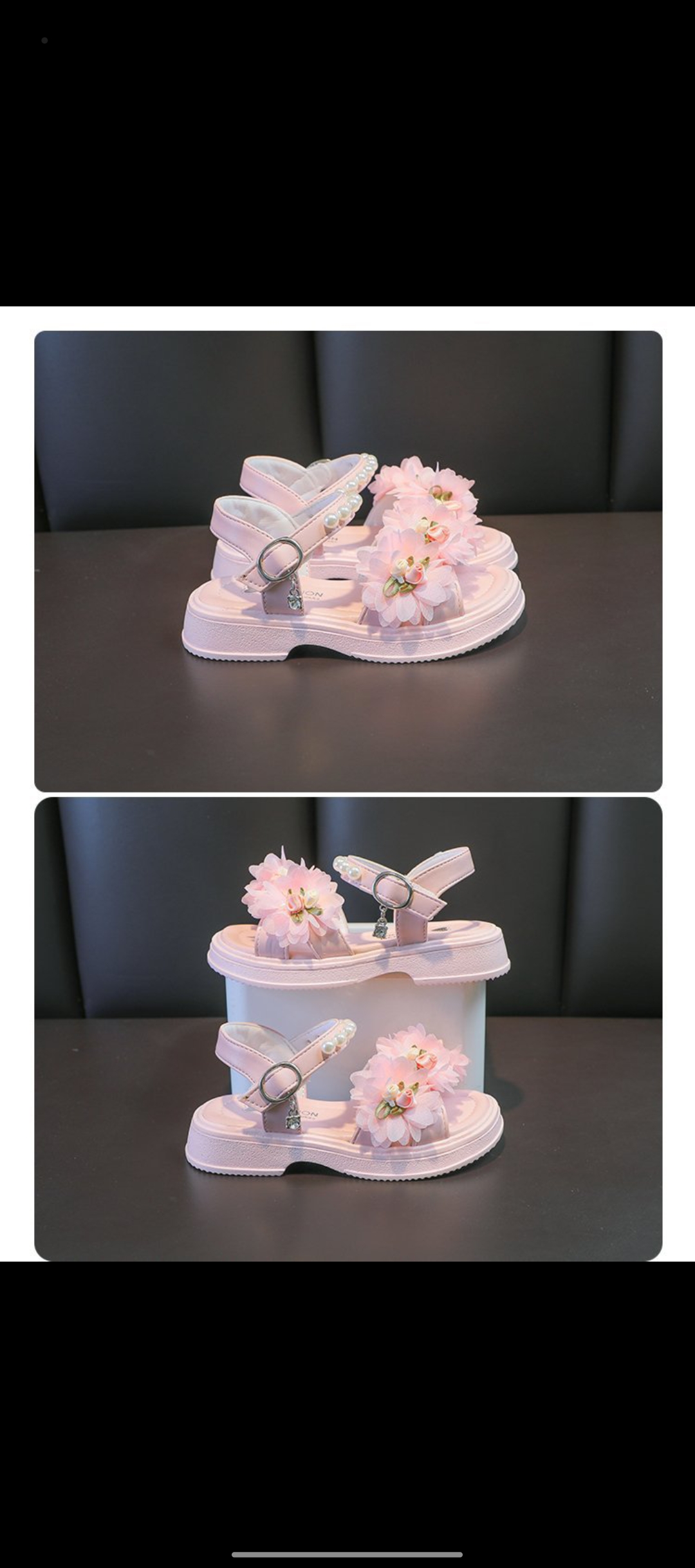 girls open shoes