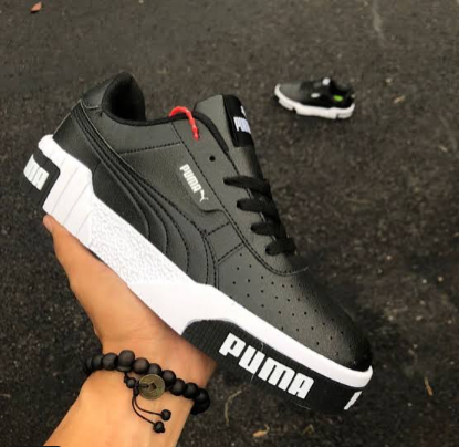 Ladies Puma Cali Casual Sneaker
 Modern Comfort, Featuring Soft Leather Uppers, Cushioned Midsoles, Durable Rubber Outsoles, Clean Lines, Sleek Design, And Everyday Wearability Trendy, Effortless Look
