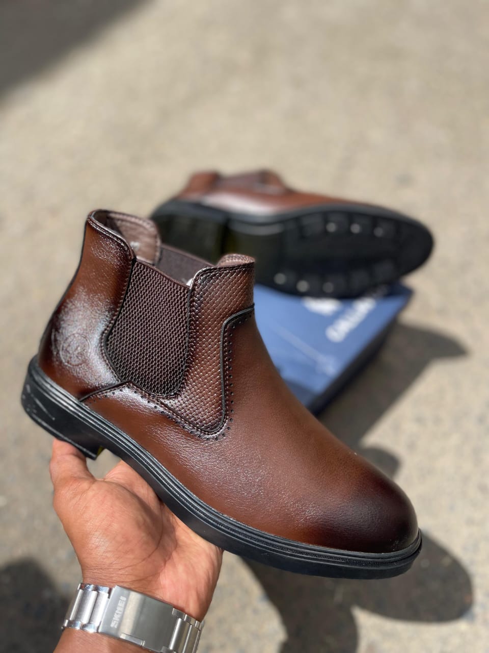 Best price for Men's Leather Chelsea Boots New Style, Premium ...