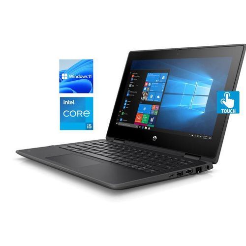HP ProBook X360 11 G2 EE Core i5 7th Gen 8GB RAM 256GB SSD 11.6 Inches Touchscreen 1.2GHz up to 3.2GHz Dual Core Processor Windows 10 Pro 2 in 1 Convertible Slim Refurbished Laptop