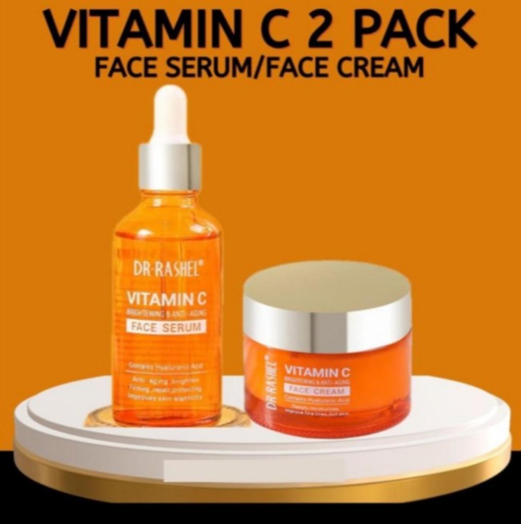 Dr Rashel vitamin C serum and vitamin Cream