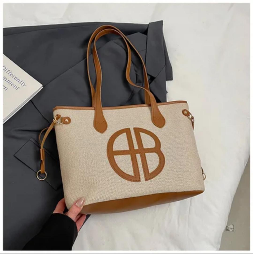 Retro Style Canvas Tote Bags for Women