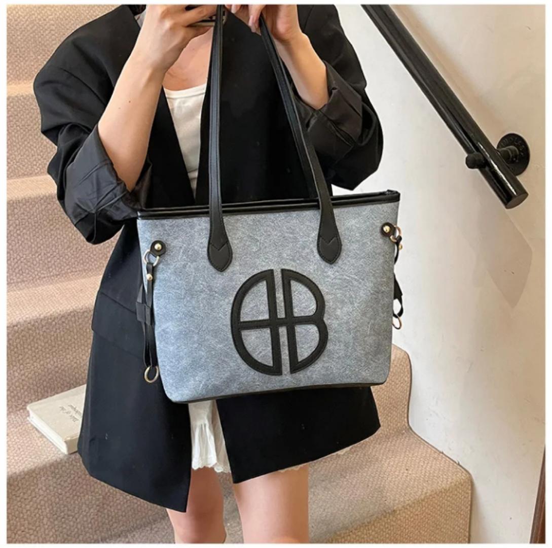 Retro Style Canvas Tote Bags for Women