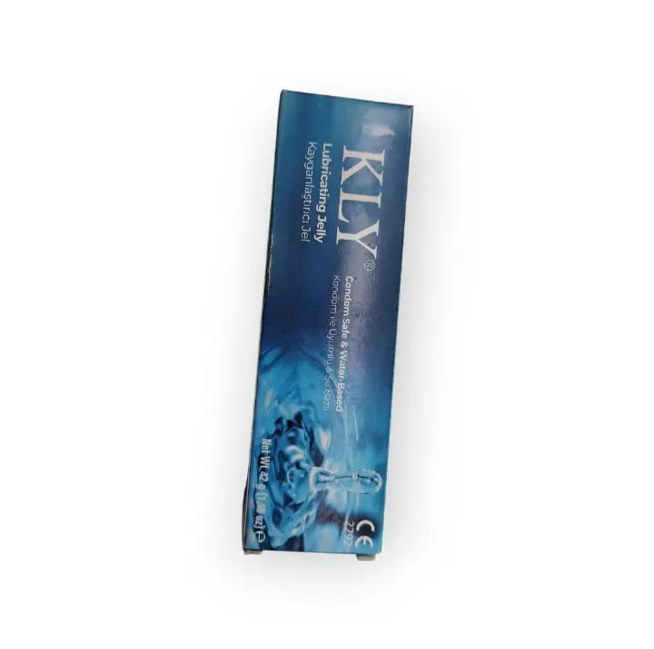 KLY Water-Based Lubricating Jelly - Condom Safe, Smooth and Long-Lasting Personal Gel 42g