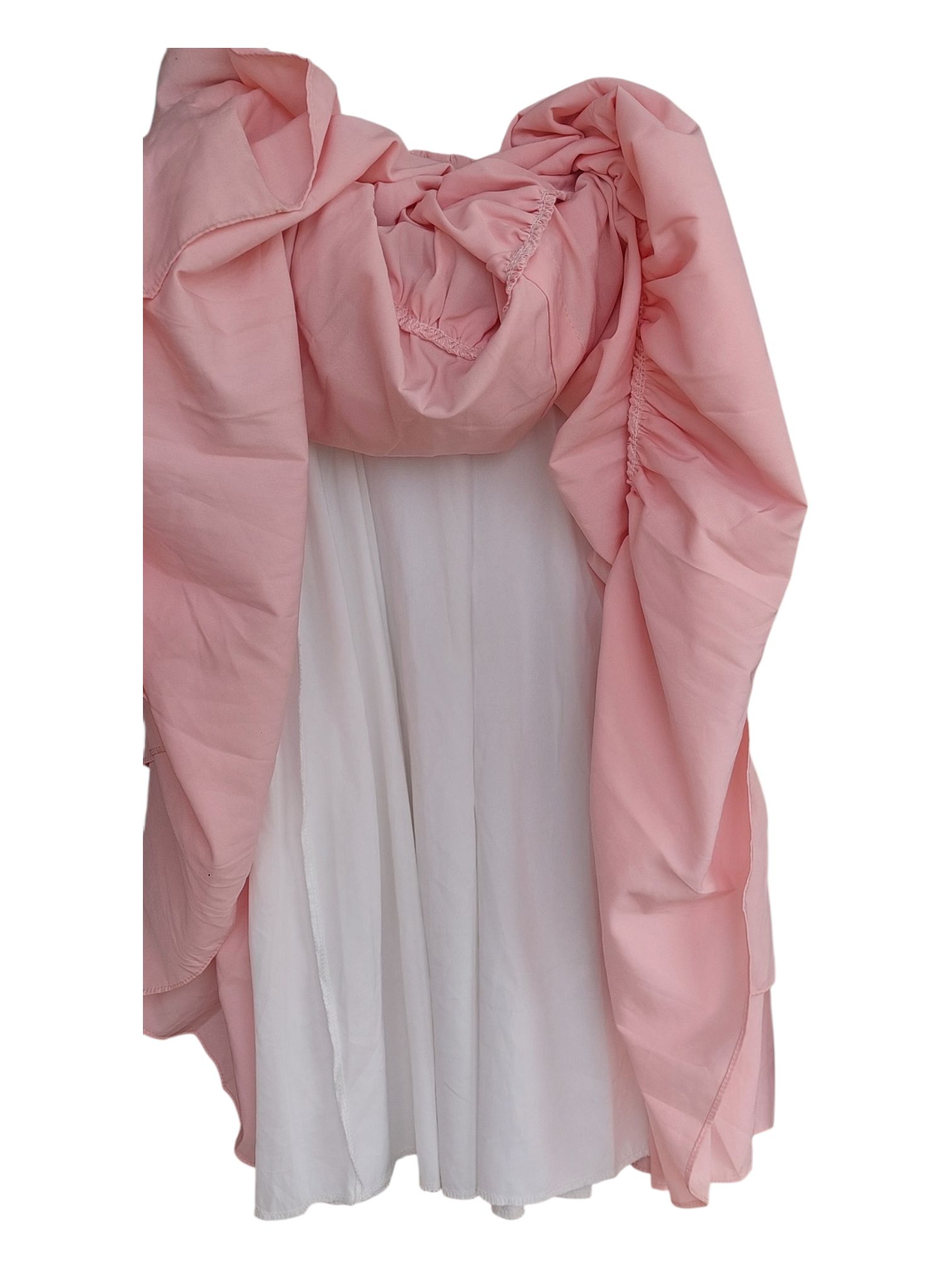 Elegant floral & pink Ruffle Girls Dress