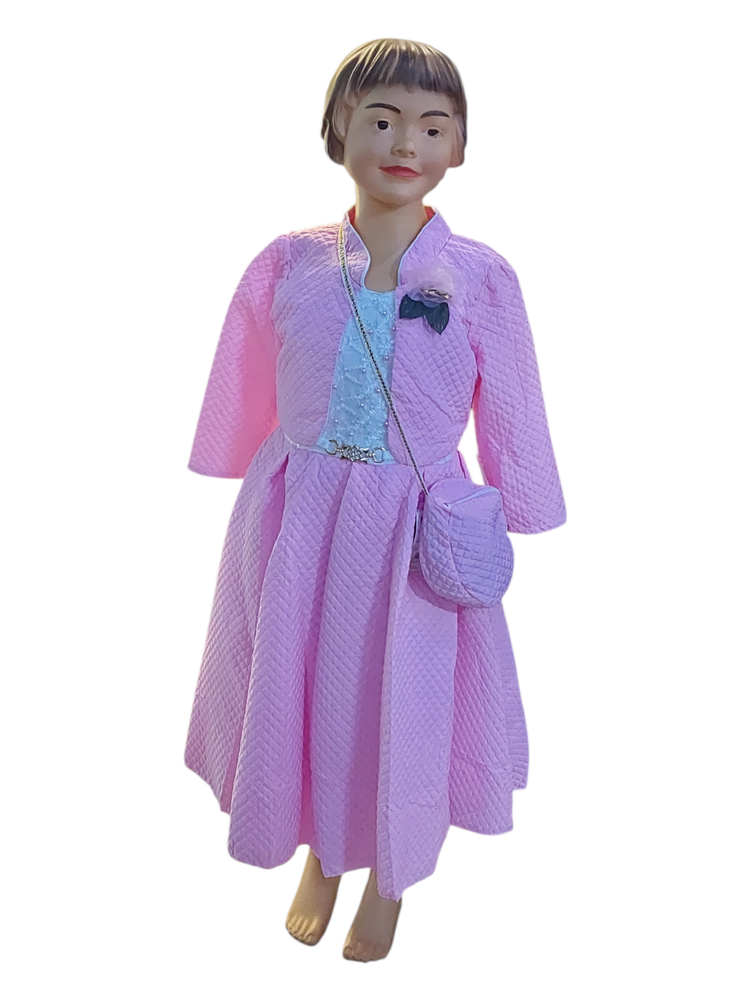 Festive look adorable & elegant 3 piece set for a little girl feel like a princess.