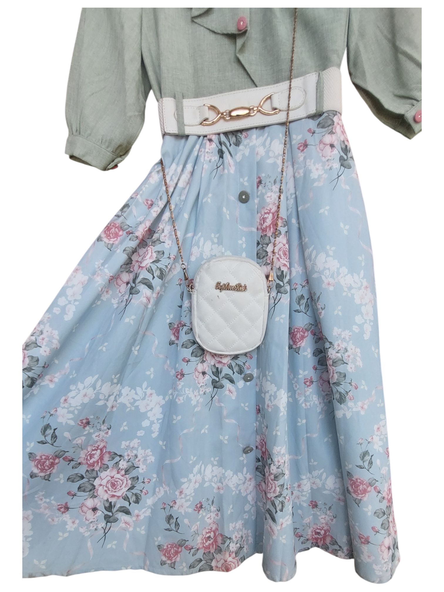 Embrace the New year in our stunning teen girls two piece perfect dress.