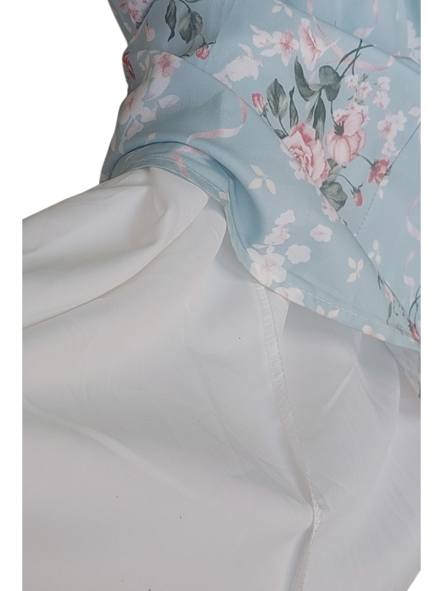 Elevate  your teen girls  everyday style with our enchanting Vintage _inspired Ruffle neck tie & flare dress.
