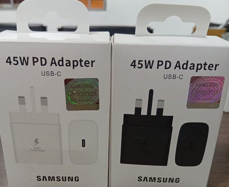 Samsung Galaxy Fast Charger 45W USB C Type C To C Full Wall Charger Super Fast Adapter Charger For Galaxy A07 A17 A06 A16 A15 5G A14 A13 A53 A54 A55 A06 A04s A05s A12 A52 S25 S24 S23 S22