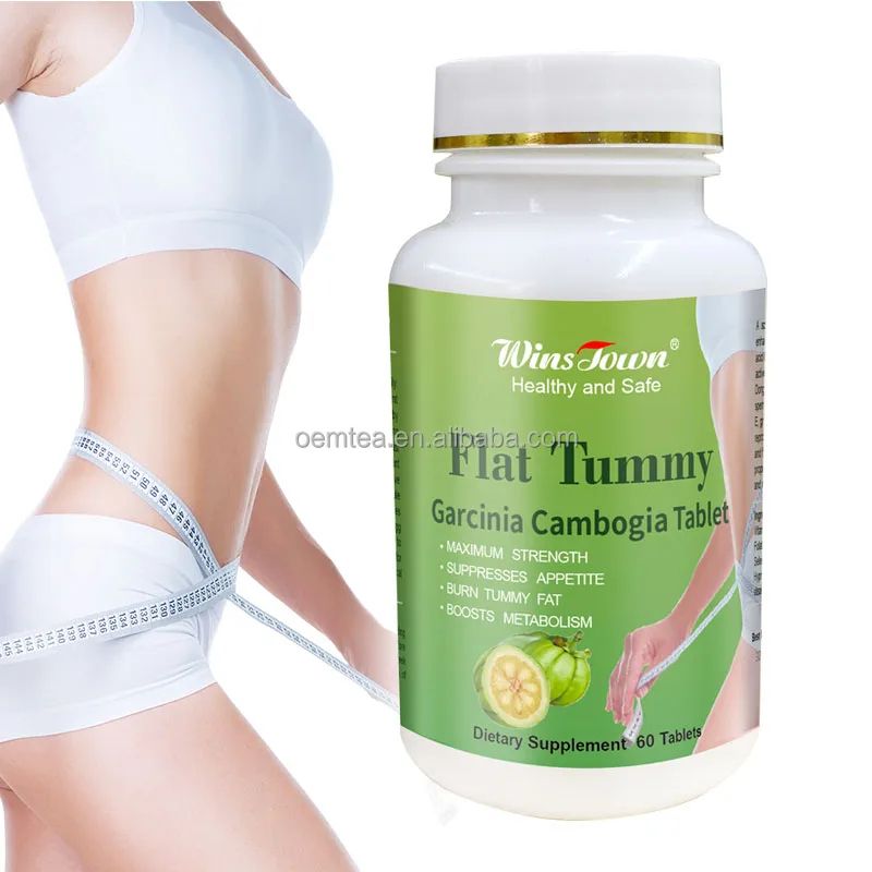 Flat Tummy Tablet With Garcinia Cambogia (800mg) Wins Town Flat Tummy Pills Garcinia Cambogia 60 Capsules Burns Tummy, Suppresses Appetite, and Boosts Metabolism High Quality Effective Flat Tummy 💊