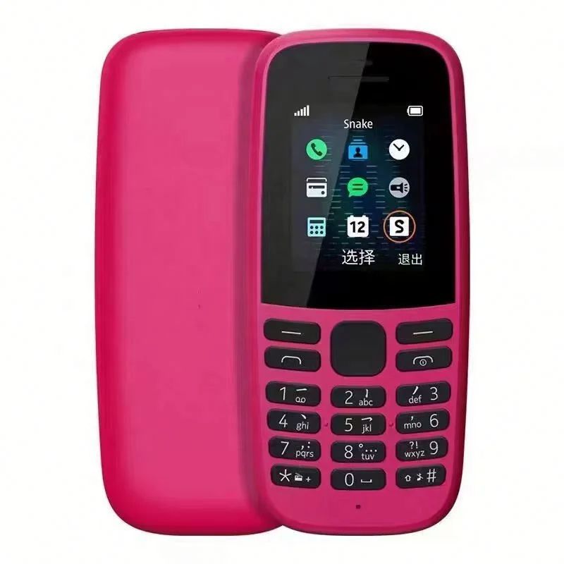 Nokia Brand New 105 (2018)- Original Phone 800 MAh 1.5" Dual SIM Cards Unlocked Cheap Durable Old Phone Classic Feature