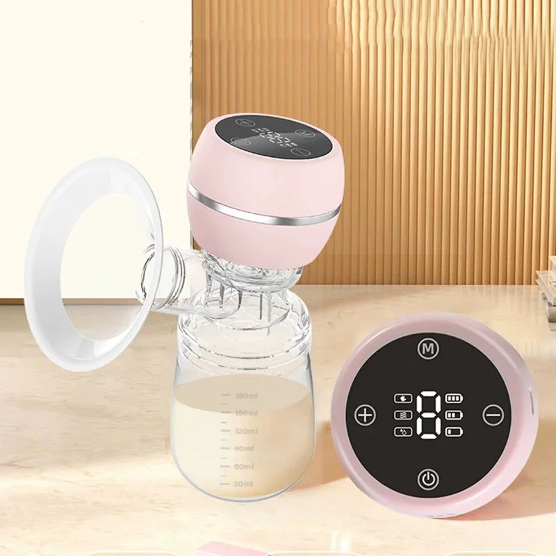 Smart Wearable Electric Breast Pump Silent Milk Collection High Suction Hands-free Invisible Automatic Portable Travel