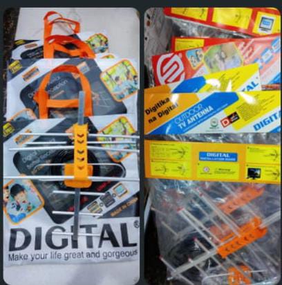 DIGITAL TV AERIAL HIGH-GAIN INDOOR/OUTDOOR TV ANTENNA