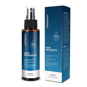 Carvenchy Minoxidil Hair Regrowth Treatment, Hair Growth Serum 5% Spray for Stronger Thicker Longer Hair, Help to Stop Thinning and Loss Hair for Men and Women, 100ml