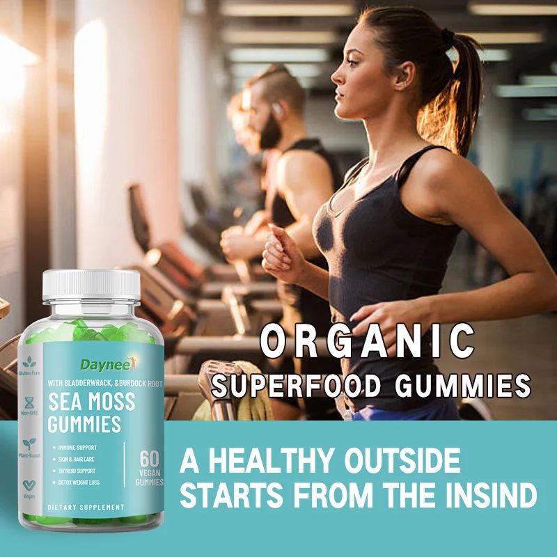 Daynee Sea moss gummies highly effective anti aging , cholesterol support , energy support , immune support