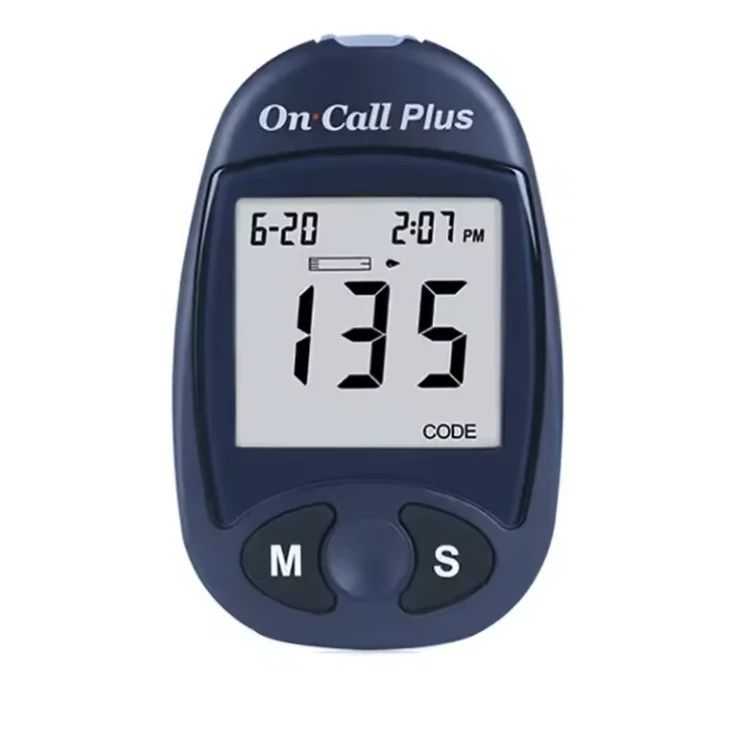 OnCall Plus Blood Sugar Glucometer,Lancets,Monitor,stripes and Alcohol pad