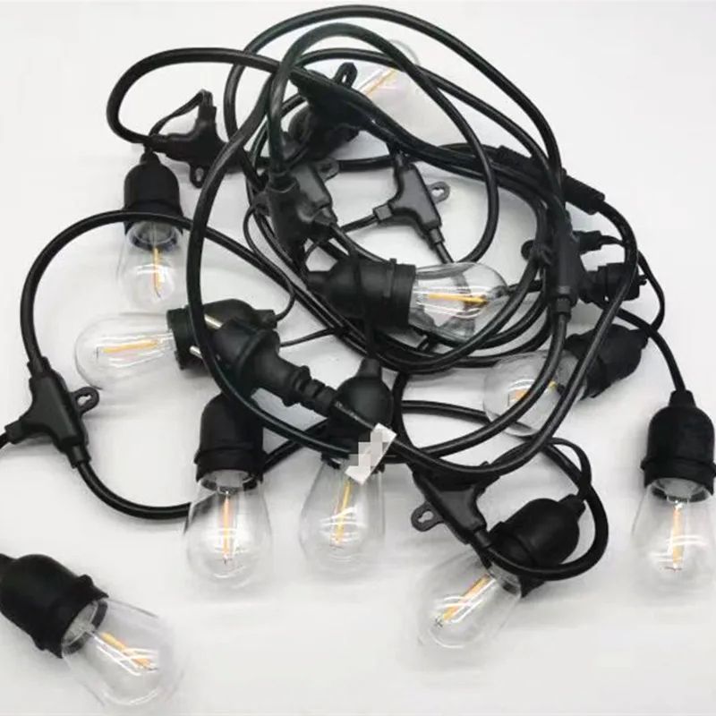 10m 10bulbs solar fairy Light Bulbs, Outdoor DECORATING Waterproof String Lights