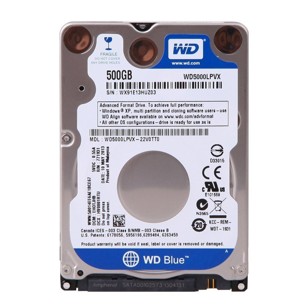 Tested High QualityGuaranteed!!! WD / Toshiba / Seagate / Hitachi Laptop Internal Hard Disk – 320GB / 500GB / 1TB | Extra Fast Speed | SATA Interface. Health at 100%