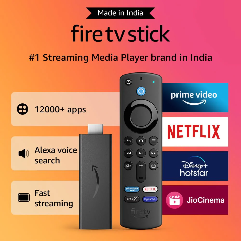 Amazon Fire TV Stick Lite / HD / 4K – Streaming Media Player with Alexa Voice Remote | Full HD & 4K Streaming | Netflix, YouTube, Showmax, Prime Video, Music, Apps – Compact, Fast, Easy Setup