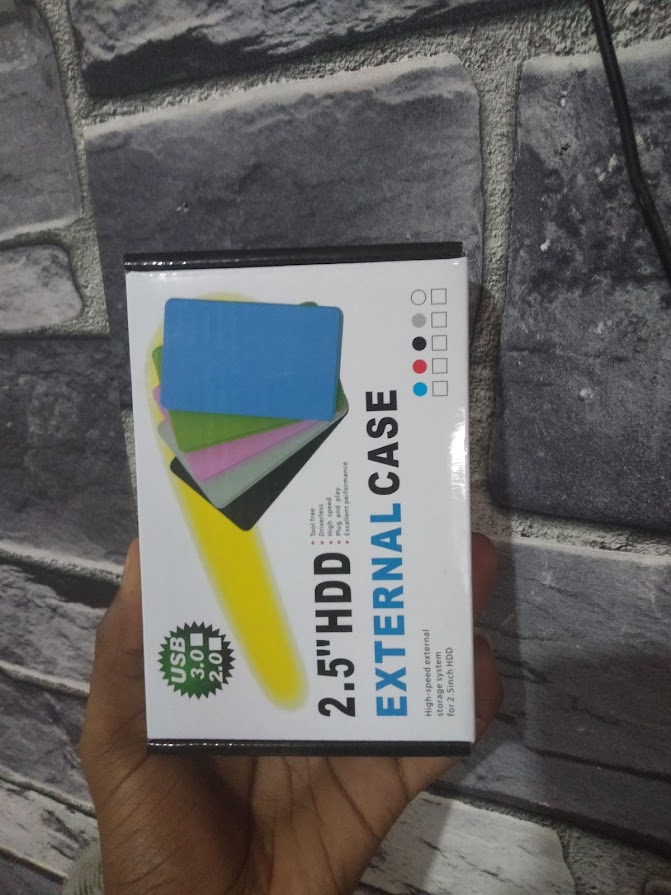 WD/Seagate/Toshiba/Samsung/Hitachi External Hard Drive (500GB / 1TB) Portable HDD with Protective Casing – Fast Data Transfer, Durable Build, Backup & Storage for PC, Laptop, TV, Consoles