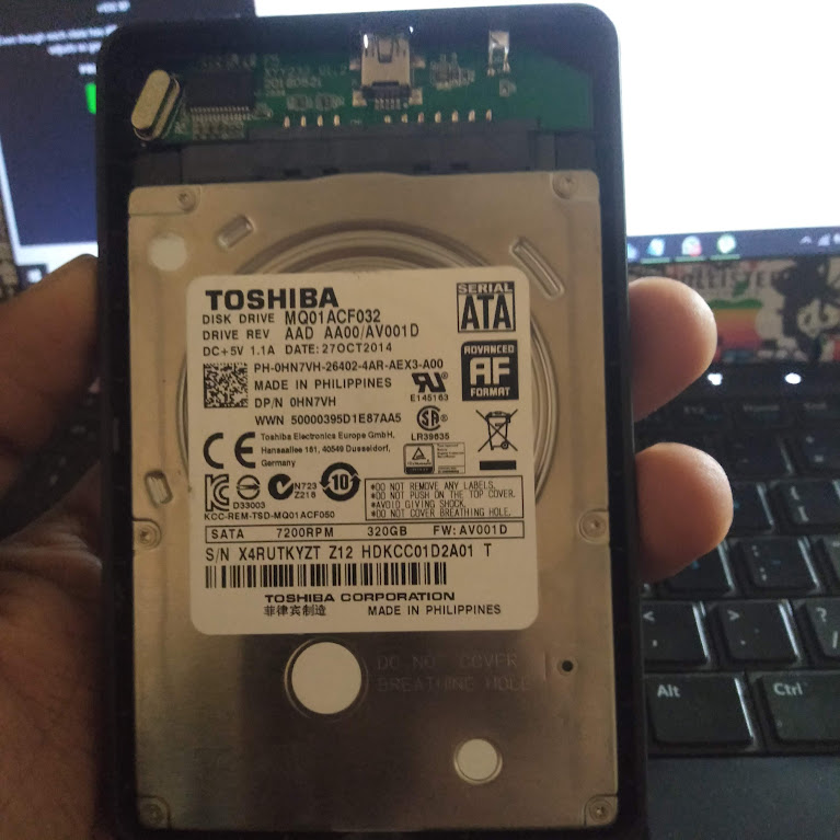 WD/Seagate/Toshiba/Samsung/Hitachi External Hard Drive (500GB / 1TB) Portable HDD with Protective Casing – Fast Data Transfer, Durable Build, Backup & Storage for PC, Laptop, TV, Consoles