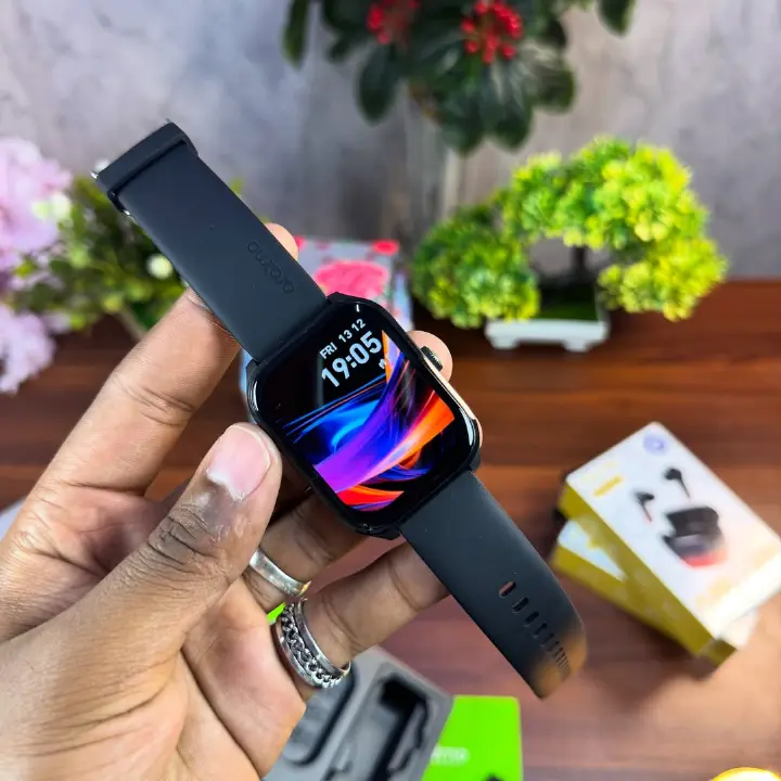 Original Verified Oraimo Watch 5 Lite – 2.01" HD Full Touch | Bluetooth Calling | IP68 Waterproof