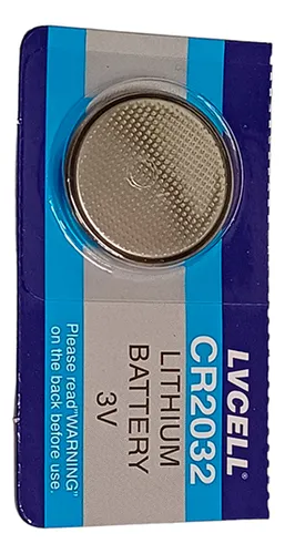 LVCELL CR2032 3V Lithium Button Battery – 65mAh CMOS, BIOS & RTC Backup Replacement Cell