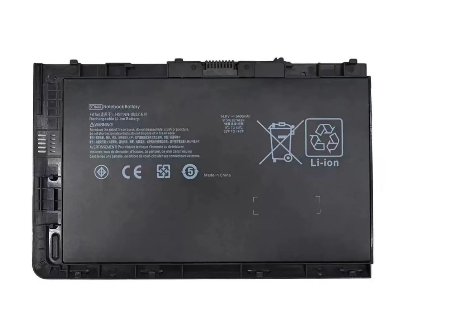 ORIGINAL!! HP EliteBook Folio 9470 / 9470m / 9480 / 9480m — BT04 / BT04XL Original Replacement Battery (52Wh, 14.8V)