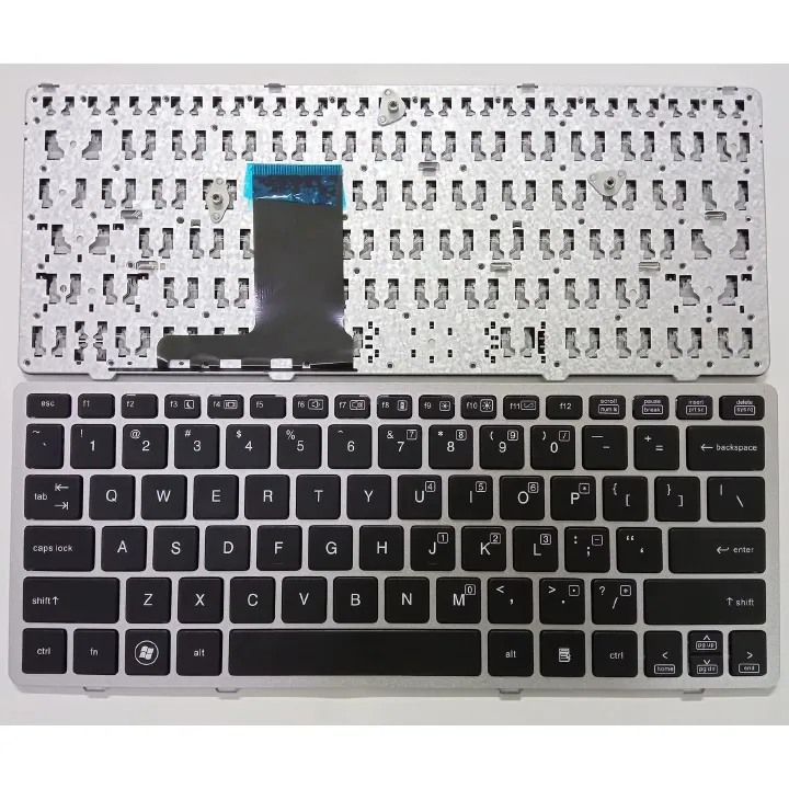 HP EliteBook 2560 / 2560p / 2570 / 2570p Replacement Keyboard – Compact US Layout Laptop Keypad. Durable Laptop Keypad for Business & Study Laptops