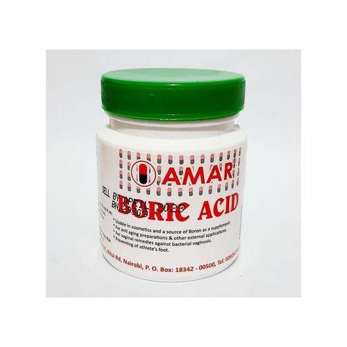 Boric Acid Antibacterial And Anti-Fungal Agent Powder For Vaginal Remedies, Acne, Antiseptic, Athlete Foot and General Infections